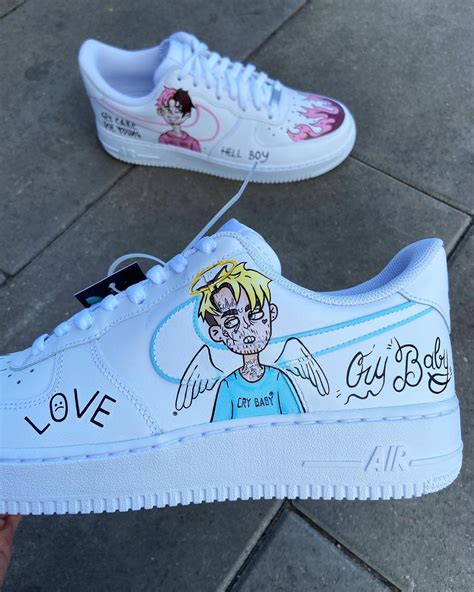 air force 1 lil peep shoes.